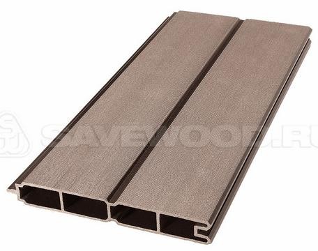 Заборный профиль из ДПК Savewood SW Agger матовый терракот купить в Тольятти