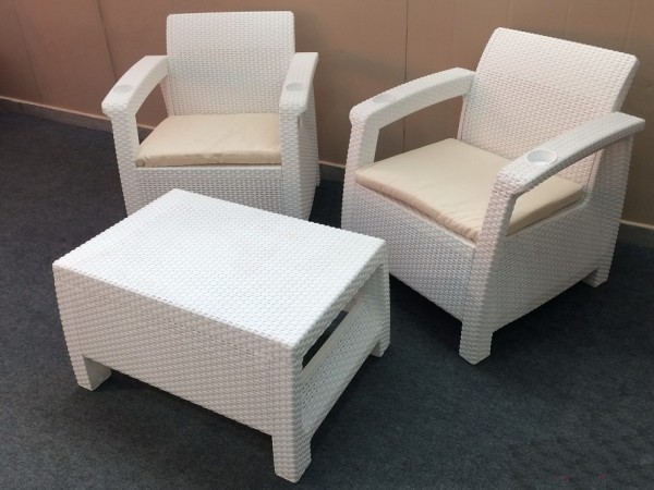 Комплект Yalta Balcony Set белый купить в Тольятти
