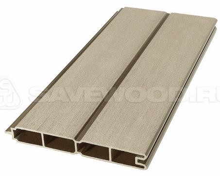 Заборный профиль из ДПК Savewood SW Agger матовый тик купить в Тольятти