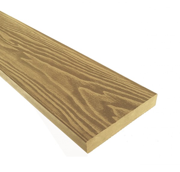 Террасная доска из ДПК Terrapol Смарт 3D Полнотелая без паза Дуб Севилья купить в Тольятти