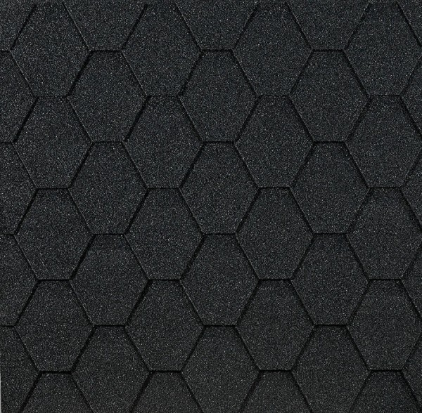 Гибкая черепица EURASIA Docke, Коллекция ШЕСТИГРАННИК Серый купить в Тольятти