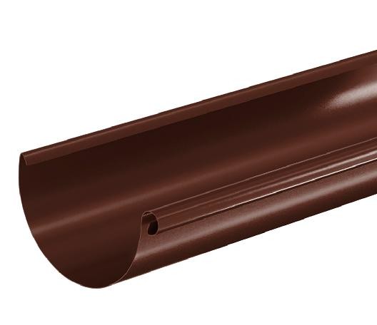 Водосток Aquasistem, система 150/100 - Водосточный желоб 3.00м RAL 8017 Коричневый купить в Тольятти