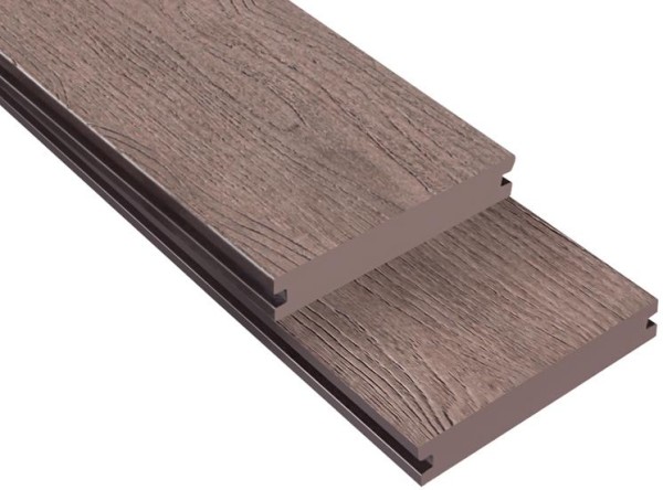 Террасная доска ДПК Outdoor 3D полнотелая NEVADA/CALIFORNIA BROWN коричневая микс купить в Тольятти