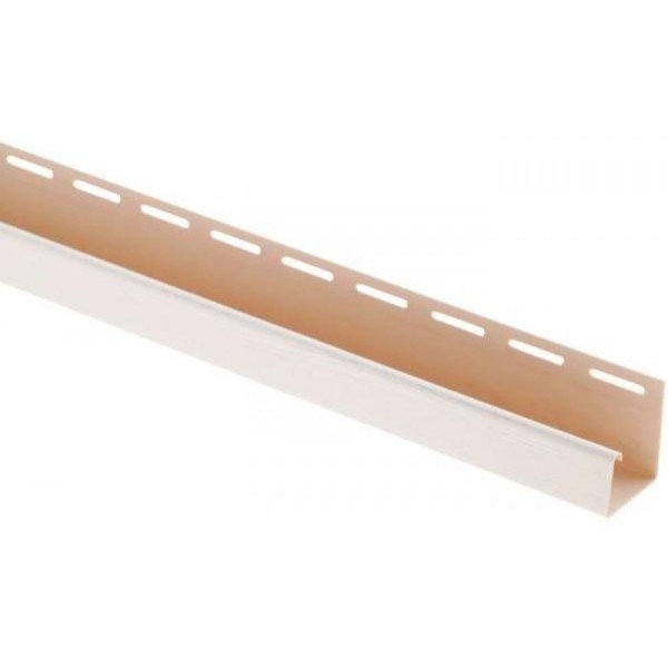 J-профиль Люкс Крашенный, T-15, ВН, Белый купить в Тольятти