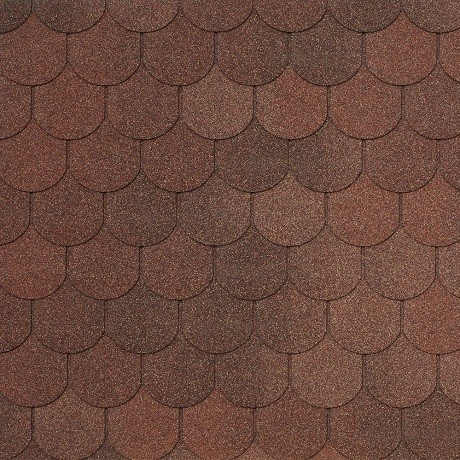 Гибкая черепица Tegola ASSISI terracotta 420 купить в Тольятти