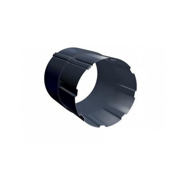 Водосток Grand Line 125x90 – Муфта RAL 7024 купить в Тольятти