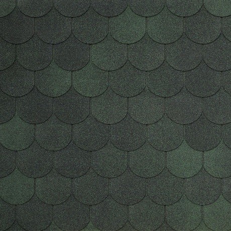 Гибкая черепица Tegola ASSISI verde 473 купить в Тольятти