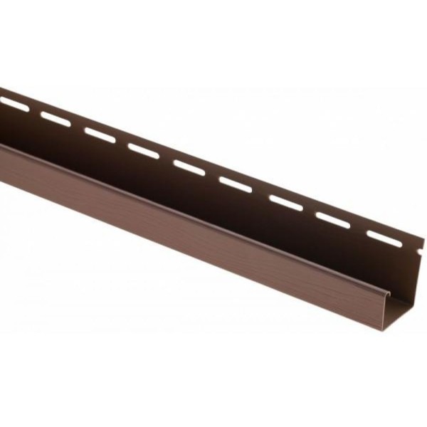 J-профиль Люкс Крашенный, T-15, ВН, Тёмный Орех купить в Тольятти