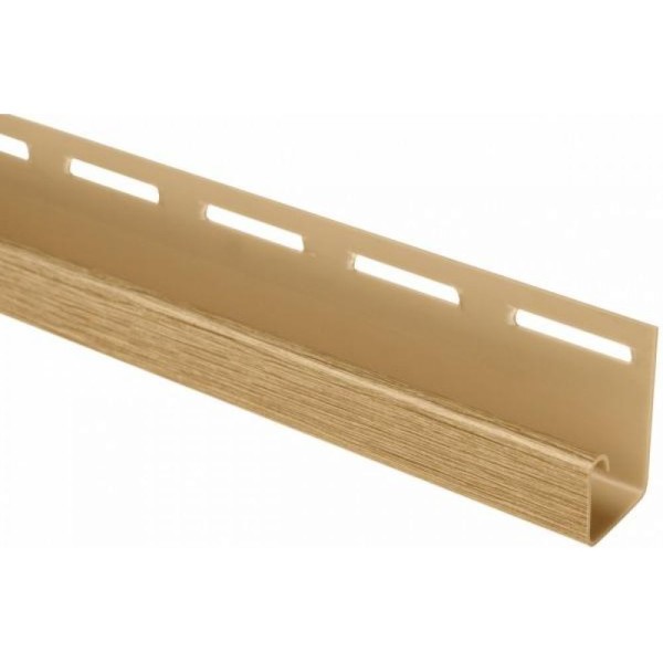 J-профиль Люкс Крашенный, К-15, ВН, Каштан купить в Тольятти