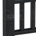 Комплект крышка/юбка для столба SEQUOIA BLACK купить в Тольятти
