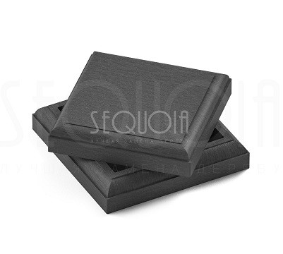 Комплект крышка/юбка для столба SEQUOIA GRAY купить в Тольятти