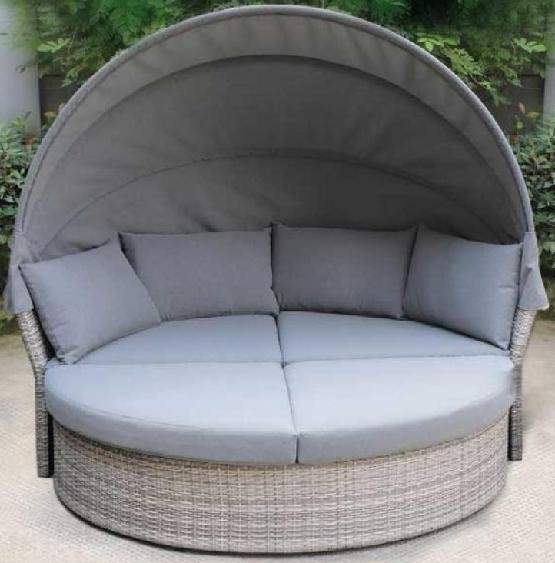 Диван-Трансформер AFINA плетеный из иск. ротанга AFM-325G Grey купить в Тольятти