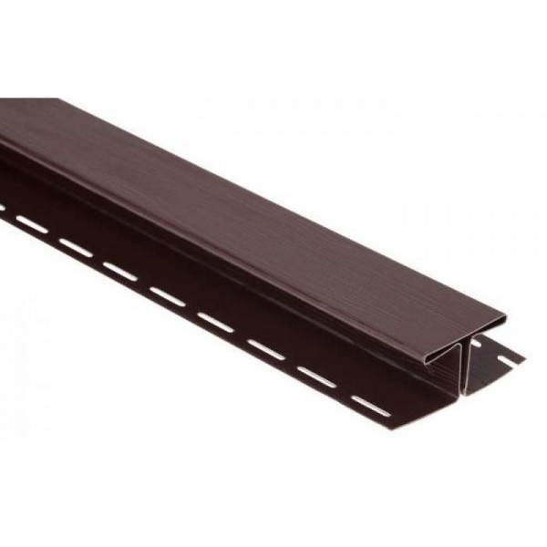 Н-профиль Люкс Крашенный, T-18, ВН, Коричневый купить в Тольятти