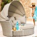 Диван-Трансформер AFINA плетеный из иск. ротанга AFM-325 Beige купить в Тольятти