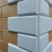 Угол Наружный к Фасадным Термопанелям Доломит Дагестанский Камень 400 мм Белый купить в Тольятти