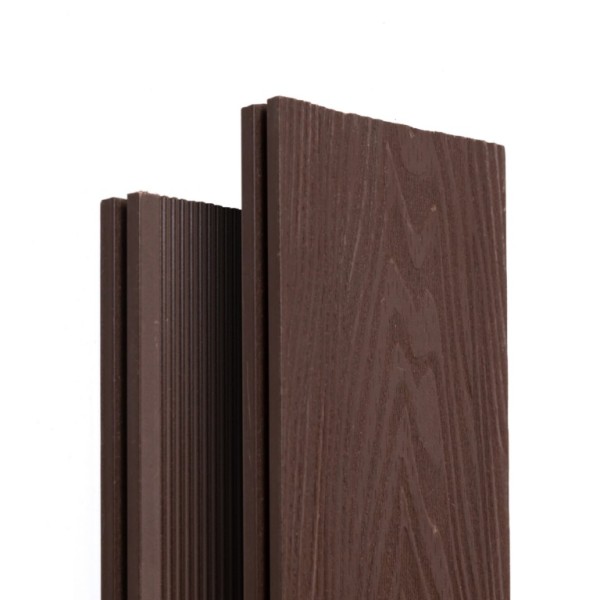 Террасная доска Ecodecking Экстра 3D полнотелая Графит купить в Тольятти