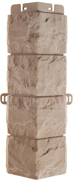 Фасадная панель Наружный угол фагот (талдомский), 0,45 х 0,13м (н) купить в Тольятти