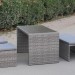 Диван-Трансформер AFINA плетеный из иск. ротанга S330G-W78 Grey купить в Тольятти