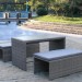 Диван-Трансформер AFINA плетеный из иск. ротанга S330G-W78 Grey купить в Тольятти
