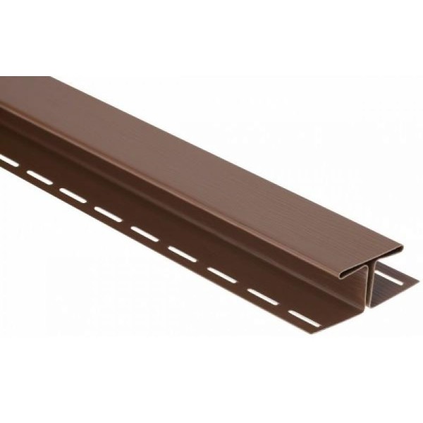 Н-профиль Люкс Крашенный, T-18, ВН, Тёмный Орех купить в Тольятти