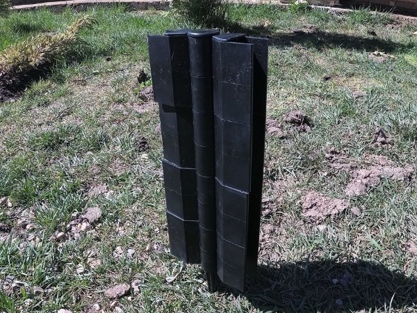 Угловой элемент поворотный, пластиковый от 60° до 300° для доски 300х30 мм из ДПК чёрный Holzhof купить в Тольятти