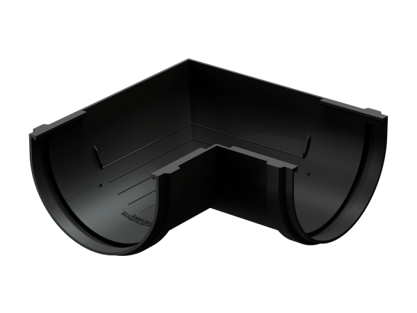 Угол желоба универсал 90˚ Docke Premium ПВХ - Карбон купить в Тольятти