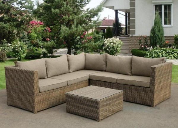 Комплект мебели AFINA плетеной из иск. ротанга YR825B Beige купить в Тольятти