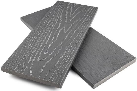 Заборная доска ДПК полнотелая NanoWood Серый купить в Тольятти