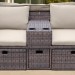Комплект мебели AFINA плетеной из иск. ротанга AFM-330B Brown купить в Тольятти