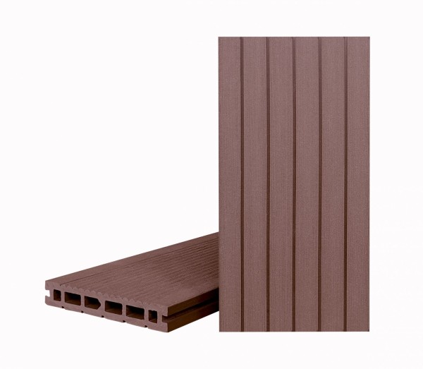 Террасная доска Классик Орех Милано (пустотелая с пазом) купить в Тольятти