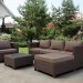 Комплект мебели AFINA плетеной из иск. ротанга YR821A Brown/Beige купить в Тольятти