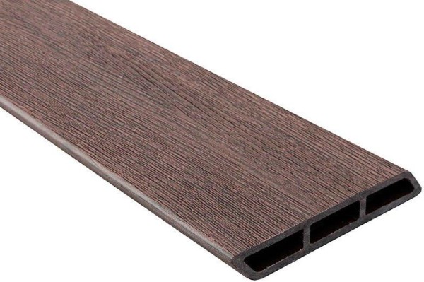 Доска Ромбус 3D ДПК Outdoor STORM BROWN коричневая микс купить в Тольятти