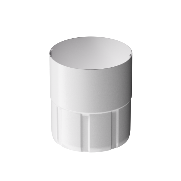 Муфта соединительная для водостока Döcke STAL PREMIUM, Пломбир купить в Тольятти