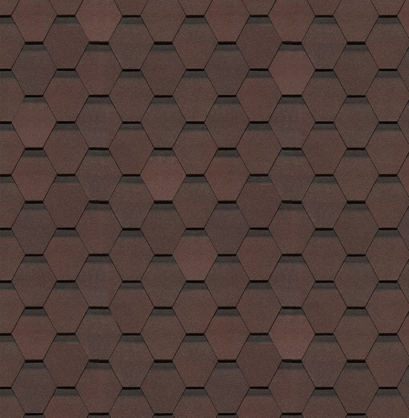 Гибкая черепица Docke, коллекция Шеффилд – Зрелый каштан купить в Тольятти