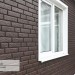 Фасадная панель Ю-Пласт Стоун Хаус Кирпич Коричневый купить в Тольятти