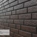 Фасадная панель Ю-Пласт Стоун Хаус Кирпич Коричневый купить в Тольятти