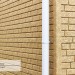 Фасадная панель Ю-Пласт Стоун Хаус Кирпич Песочный купить в Тольятти