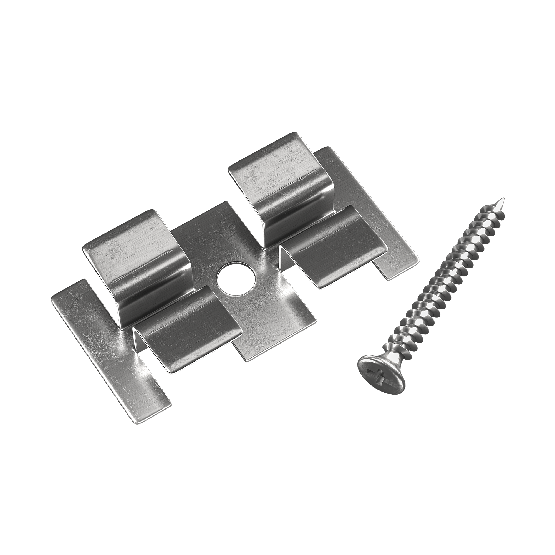 Клипса с саморезом, Grinder шовный монтаж 5 mm купить в Тольятти