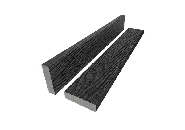 Брус лавочный 3D-тиснение 20х80 Графит купить в Тольятти