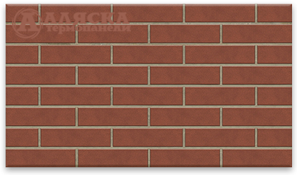 Фасадная Термопанели Аляска Amsterdam red купить в Тольятти