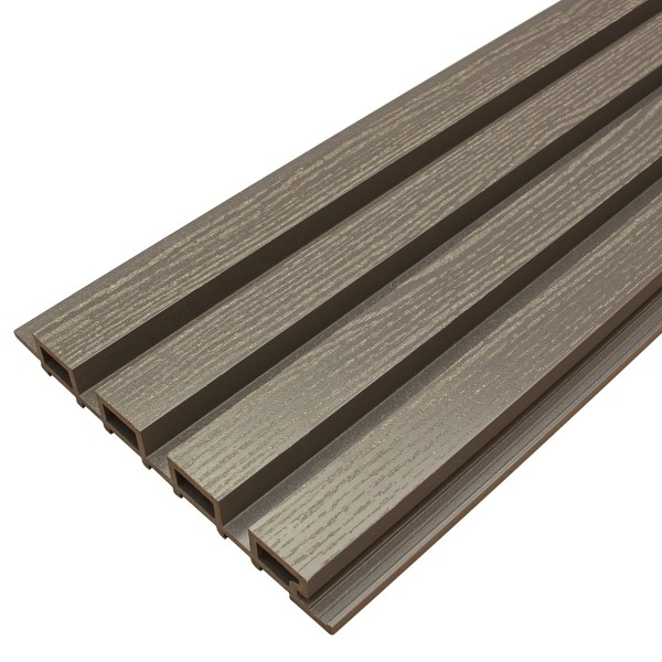 Фасадная доска из ДПК Faynag Wood Рейка Графит купить в Тольятти