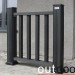 Ограждение из ДПК Outdoor Классик 3D STORM чёрный купить в Тольятти