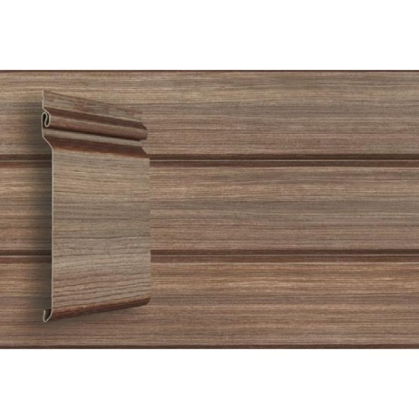 Виниловый сайдинг Grand Line Natural-Брус Tundra - Кедр купить в Тольятти