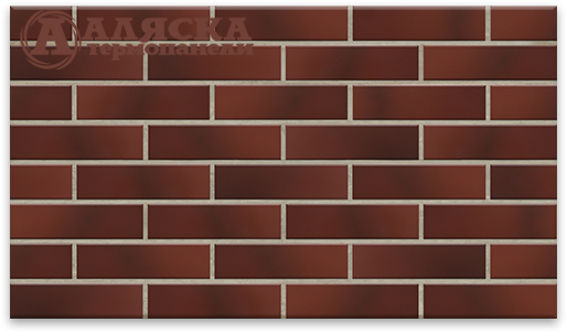 Фасадные Термопанели Аляска Cherry Glatt купить в Тольятти