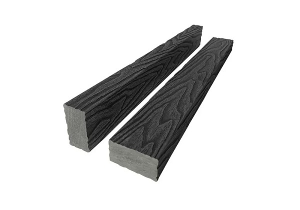 Брус лавочный 3D-тиснение 30х60 Графит купить в Тольятти
