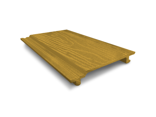 Фасадная панель  из ДПК ECODECKING Желтый купить в Тольятти