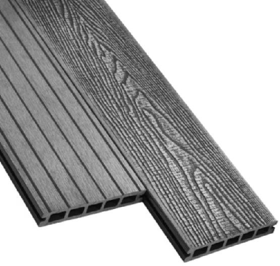 Террасная доска ДПК Deckart Аntique Графит купить в Тольятти