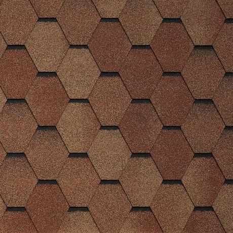 Гибкая черепица Tegola VENETO terracotta 206 купить в Тольятти