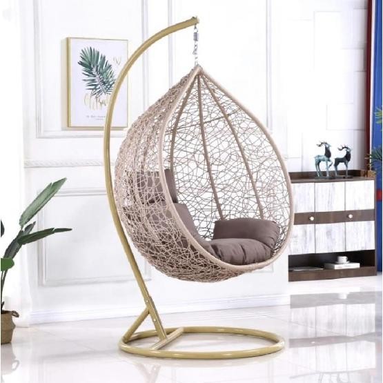 Кресло Подвесное из искусственного ротанга AFM-169A-XLB Beige купить в Тольятти
