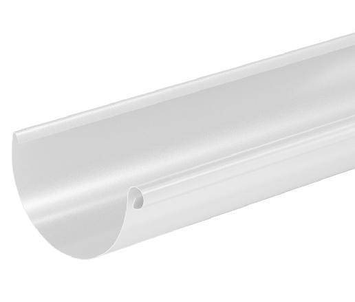 Водосток Aquasistem, система 125x90 - Водосточный желоб 3.00м RR 20 Белый купить в Тольятти